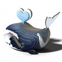 Eugy puzzle Baleine Boréale 3D en carton