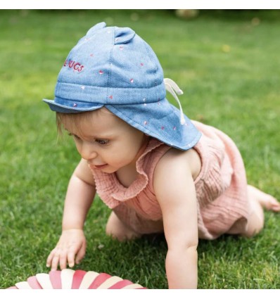 Chapeau bébé Free Hugs coeur - Chamaye