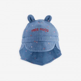 Chapeau bébé Free Hugs coeur - Chamaye