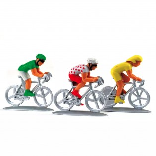 Tapis de jeu "Course Cycliste" + 3 cyclistes - Norev 2