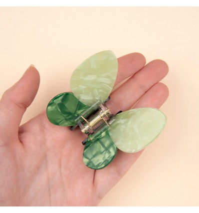 Pince à cheveux Papillon vert - Coucou Suzette