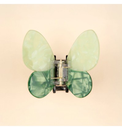 Pince à cheveux Papillon vert - Coucou Suzette