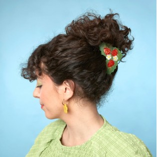 Pince à cheveux Fraisier - Coucou Suzette 2