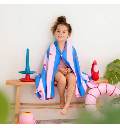 Serviette de plage Phare / Coeurs (M) - Quut