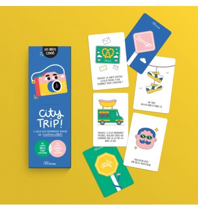 Jeu City Trip - Minus Editions