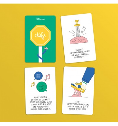 Jeu City Trip - Minus Editions