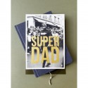 Carte vintage "Superdad" - Atelier Kencre
