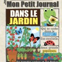 Livre d'éveil à froisser "Dans le jardin" - Mon Petit Journal