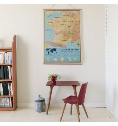 Carte de France - Pappus Editions