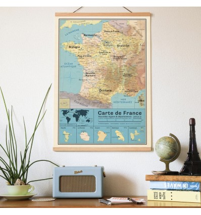 Carte de France - Pappus Editions