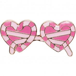 Pin's Lunettes Coeurs - Rico Design