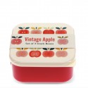 Set de 3 boîtes à goûter Apple - Rex