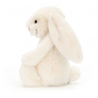 Peluche lapin blanc Bashful (M) - Jellycat 2