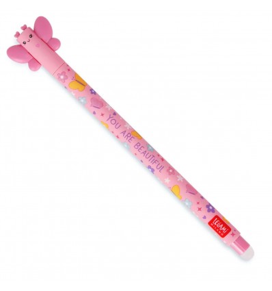 Stylo à encre effaçable Papillon - Legami