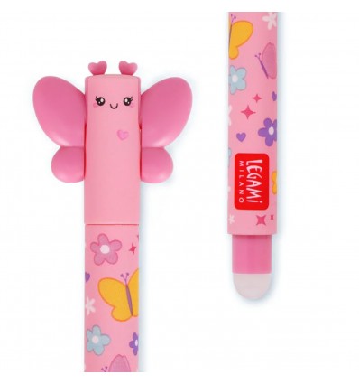 Stylo à encre effaçable Papillon - Legami