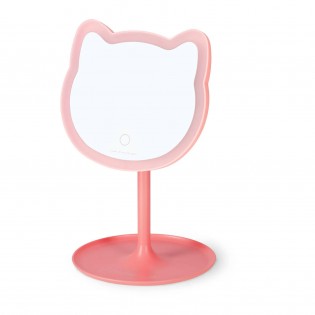 Miroir sur pied lumineux Chat - Legami