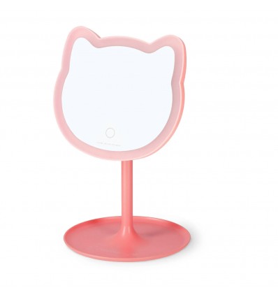 Miroir sur pied lumineux Chat - Legami