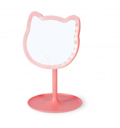 Miroir sur pied lumineux Chat - Legami