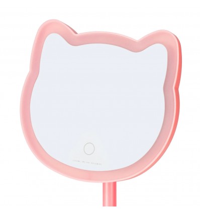 Miroir sur pied lumineux Chat - Legami