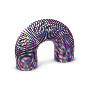 Ressort métallisé arc-en-ciel - One for Fun 2