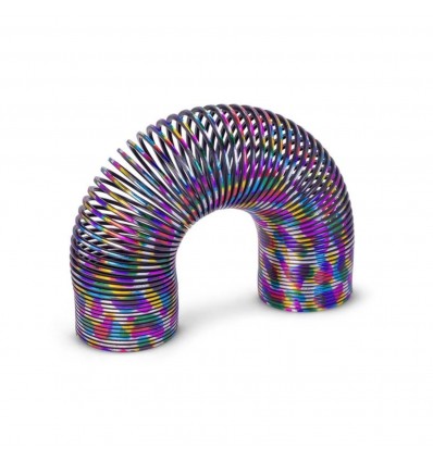 Ressort métallisé arc-en-ciel - One for Fun