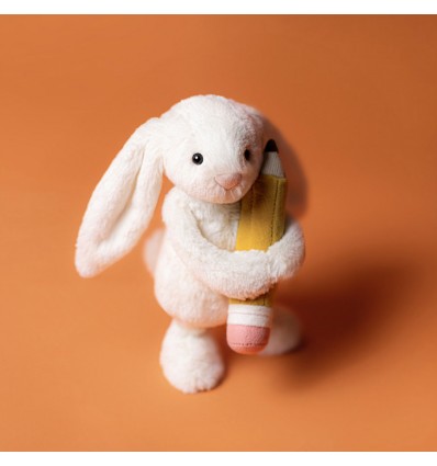 Peluche lapin Bashful Crayon - Jellycat