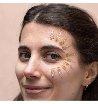 Pochoir soleil - Sisi la paillette