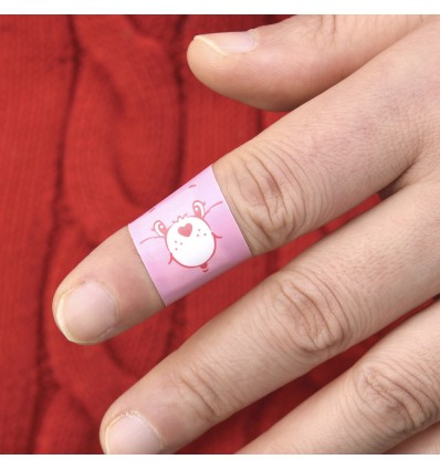 Boîte à pansements Bisounours Rose