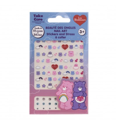 Autocollants pour ongles Bisounours