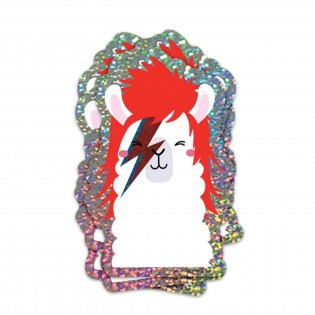 Autocollant lama David Bowie