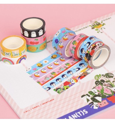 Masking tape Kawaii - Studio Inktvis