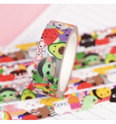 Masking tape Kawaii - Studio Inktvis