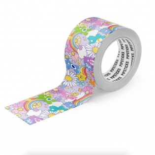 Masking tape Bisounours et fleurs - Pipstickers