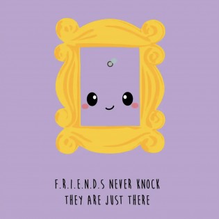 Carte postale Friends - Studio Inktvis 2