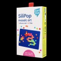 Silipop bleu – Jeu créatif mosaïque à clipser - Super petit