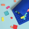 Silipop bleu – Jeu créatif mosaïque à clipser - Super petit