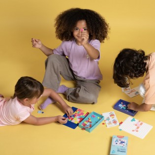 Silipop blanc – Jeu créatif mosaïque à clipser - Super petit 2