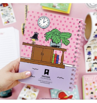 Cahier spirale Snoopy - Pipsticks