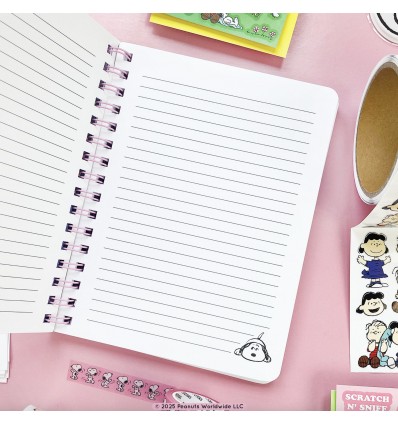 Cahier spirale Snoopy - Pipsticks
