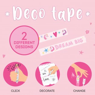 Stylo ruban décoratif Licorne - Legami 2