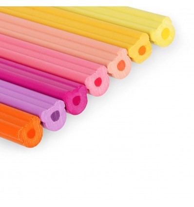 24 crayons de couleurs et taille crayon Teddy Bear - Legami
