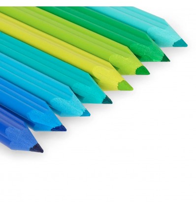 24 crayons de couleurs et taille crayon Teddy Bear - Legami