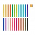 24 crayons de couleurs et taille crayon Teddy Bear - Legami