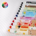 12 gros feutres Teddy Friends - Legami