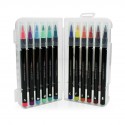 12 feutres pinceaux Bright Colours - Legami