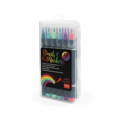 12 feutres pinceaux Bright Colours - Legami
