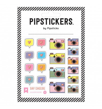 Autocollants Say Cheese - Pipstickers