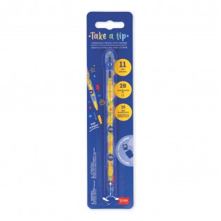 Porte-mine "Take a tip" avec gomme - Legami
