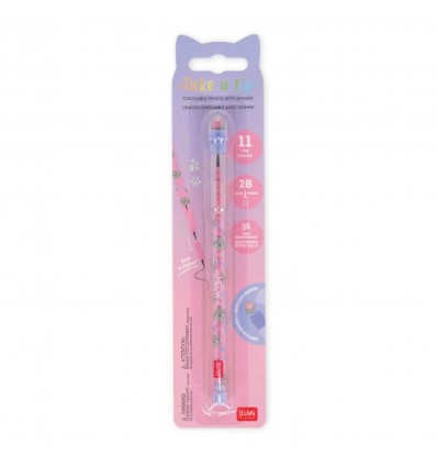 Porte-mine "Take a tip" avec gomme - Legami