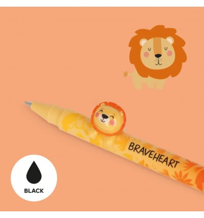 Stylo à encre lovely friends Lion - Legami